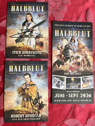 Karl may autogramme winnetou - -,