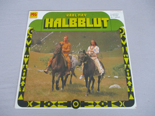 Karl may halbblut peg - lp, /